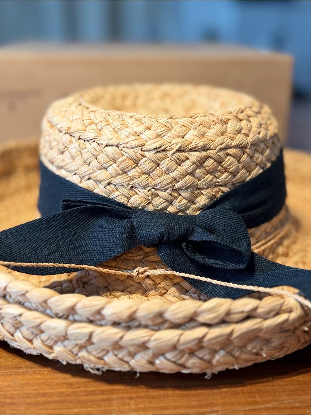 Helen Kaminski Classic 5 Raffia Sun Hat - **NEVER WORN** - Picture 2 of 8